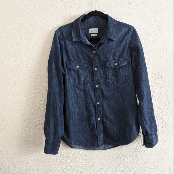 Universal Thread Tops - Universal Thread Denim Labette Shirt